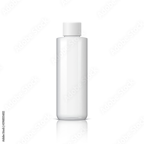Realistic Cosmetic bottle can sprayer container. Template For Mock up for brand template. vector illustration.