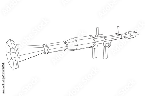 Anti-tank rocket propelled grenade launcher - RPG 7