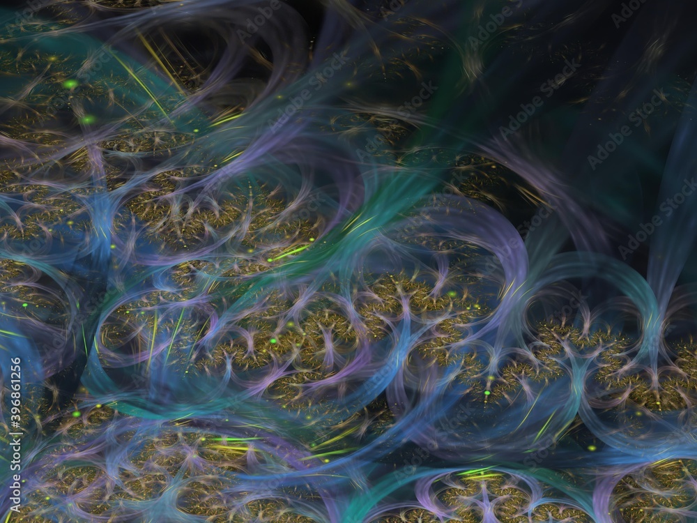 Imaginatory fractal background Image Imaginatory fractal background Image