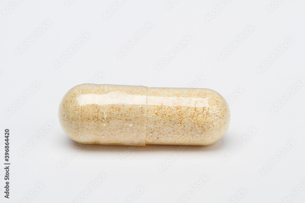 Light brown natural supplement Light brown natural supplement