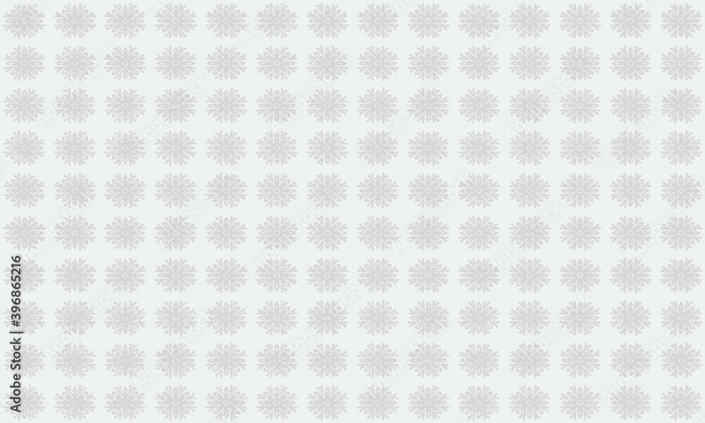 white geometric pattern of large snowflakes. white geometric pattern of large snowflakes.