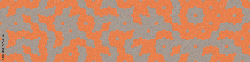 Obraz premium Abstract Geometric Pattern generative computational art illustration