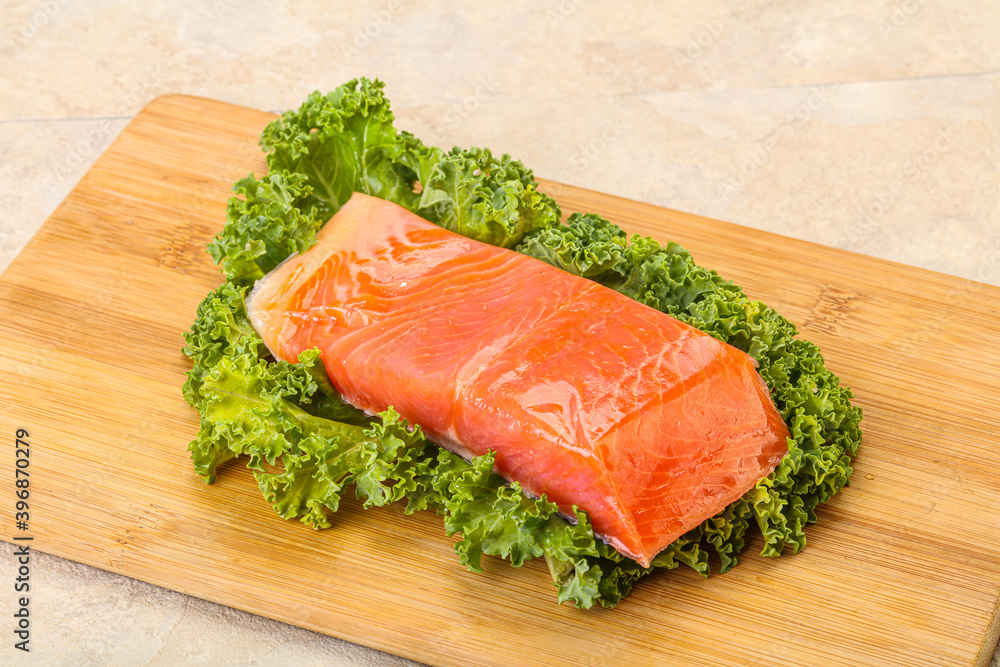 Salmon fillet slice for cooking Salmon fillet slice for cooking
