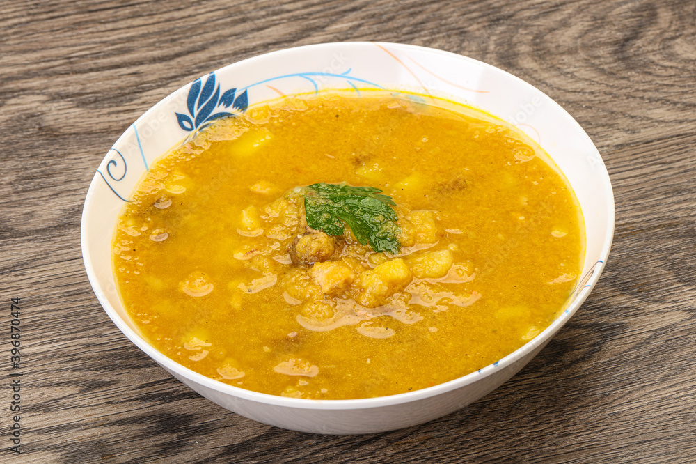 Pea soup with smoked meat Pea soup with smoked meat