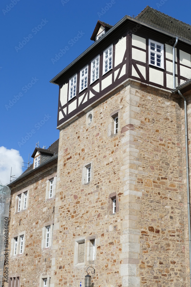 Fassade Schloss in Melsungen