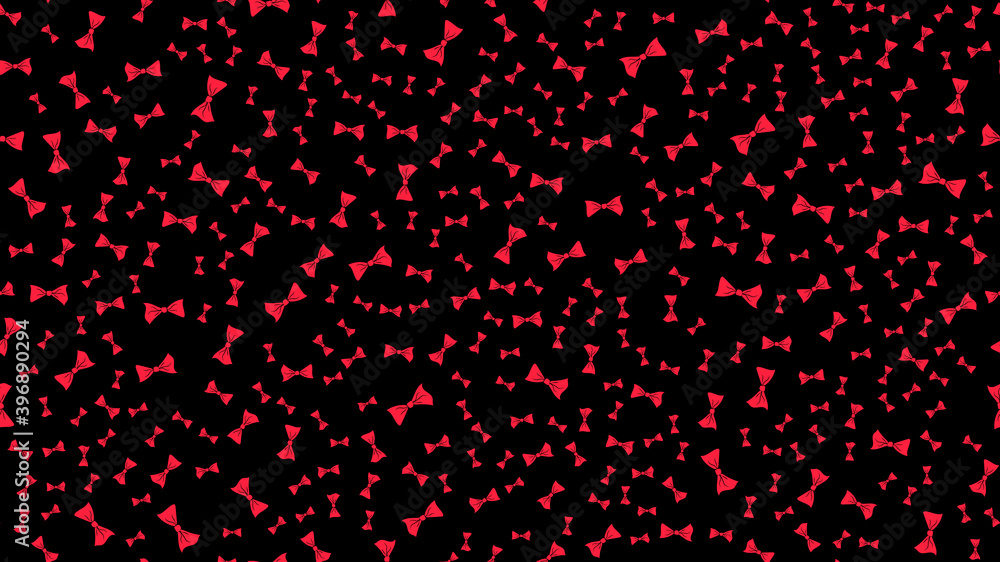 The texture is a seamless pattern with beautiful cheerful festive bright colored good bows bow ties. illustration. The background The texture is a seamless pattern with beautiful cheerful festive bright colored good bows bow ties. illustration. The background