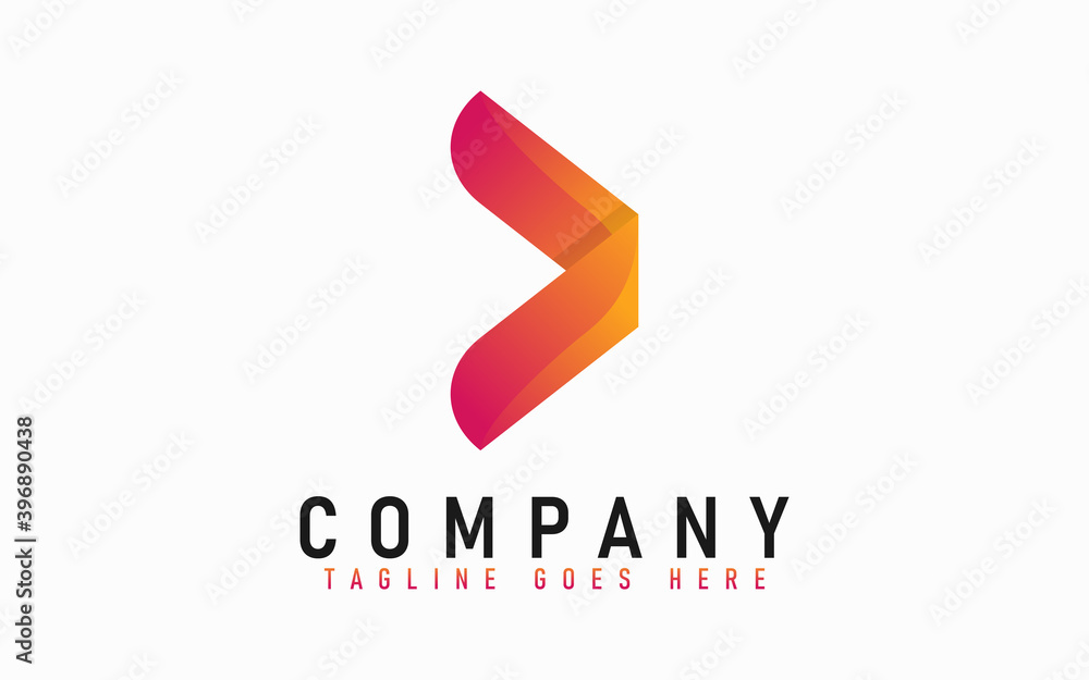 Modern Arrow Logo. Flat Vector Logo Design Graphic Template. Modern Arrow Logo. Flat Vector Logo Design Graphic Template.
