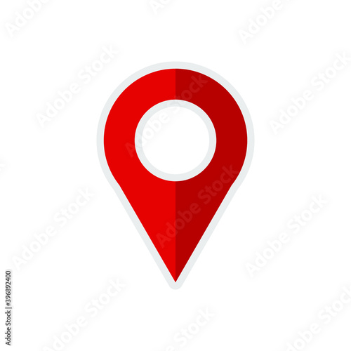 Free Download location pin icon vector - GFXLoad