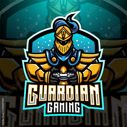 Guardian gaming esports mascot logo