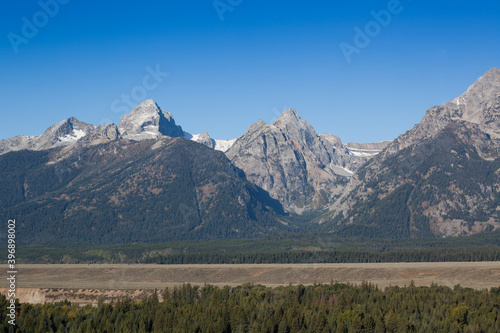 Teton Mountains from Wyoming