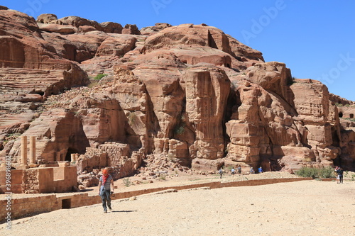 Felsenstadt Petra in Jordanien