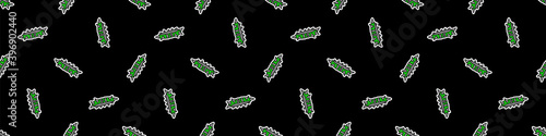 Punk rock spiked collar vector seamless border. Simple alternative banner. Kids emo rocker cute hand drawn cartoon grungy tattoo with attitude motif. 
