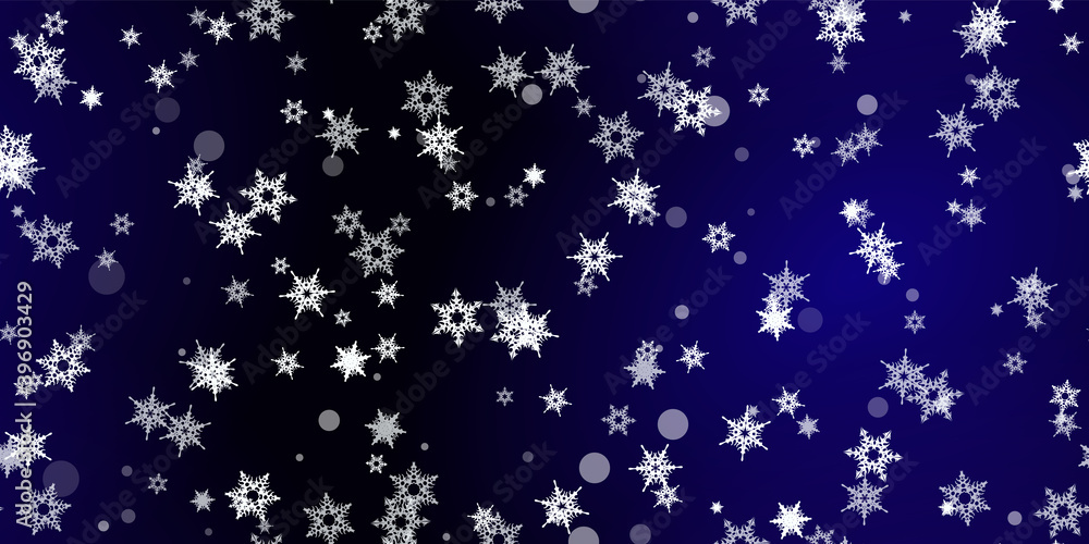 Falling Snowflakes seamless pattern flying snow Falling Snowflakes seamless pattern flying snow