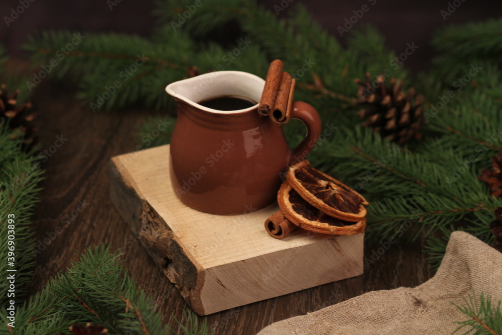 Christmas photos, coffee with cinnamon, New Year's atmosphere, holiday, New Year's holidays. New Year's atmosphere, New Year's layouts Christmas photos, coffee with cinnamon, New Year's atmosphere, holiday, New Year's holidays. New Year's atmosphere, New Year's layouts