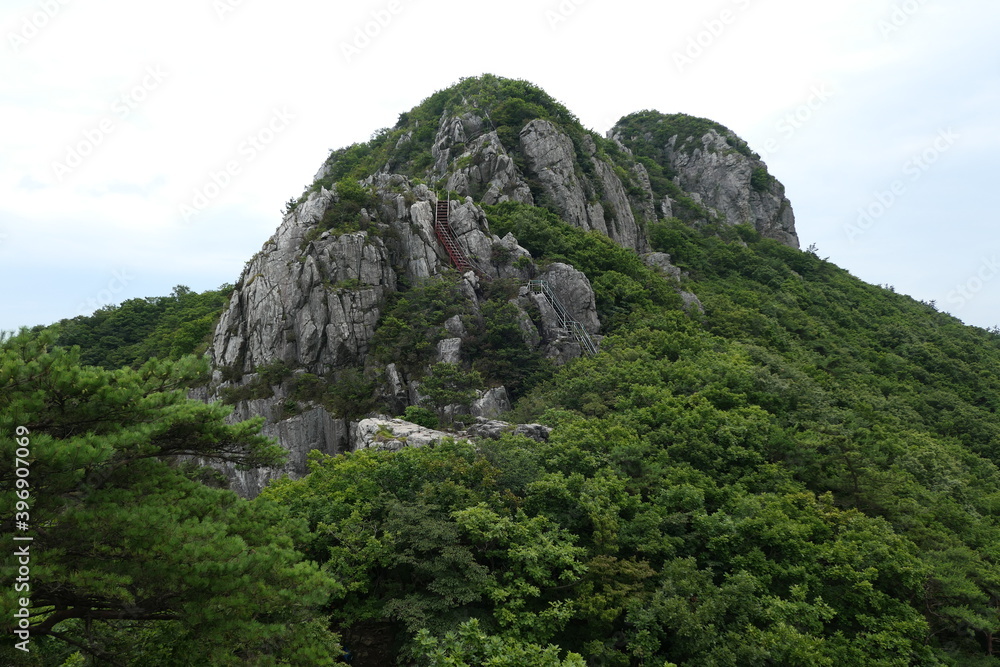 Palyeongsan Mountain in Goheung, Korea