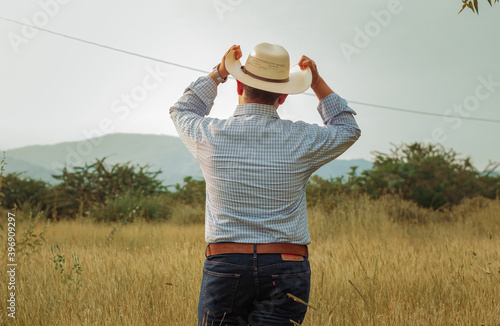 person with hat