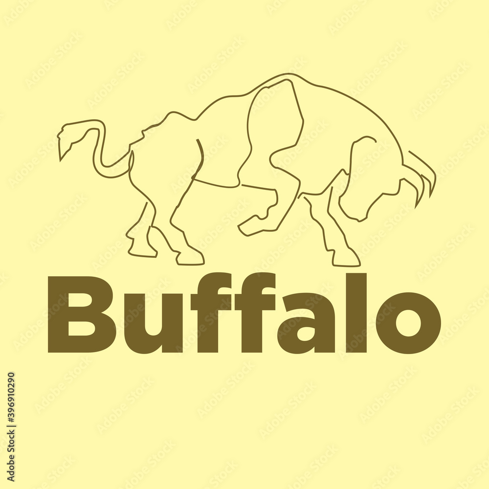 Obraz premium A BUFFALO