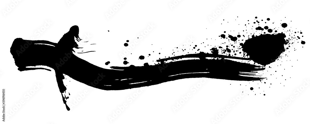 うなぎ 広告 墨絵 毛筆イラスト Stock Vector Adobe Stock