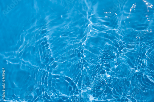 Water Surface Top View,Water in swimming pool rippled water detail background