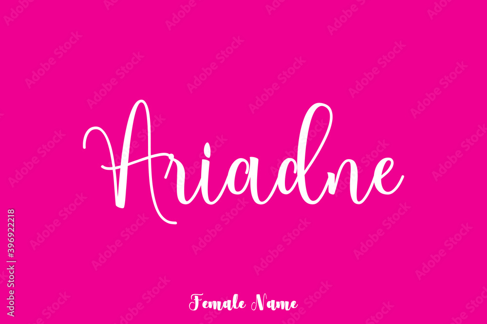 Cursive Handwritten Text Female Name Cursive Handwritten Text Female Name