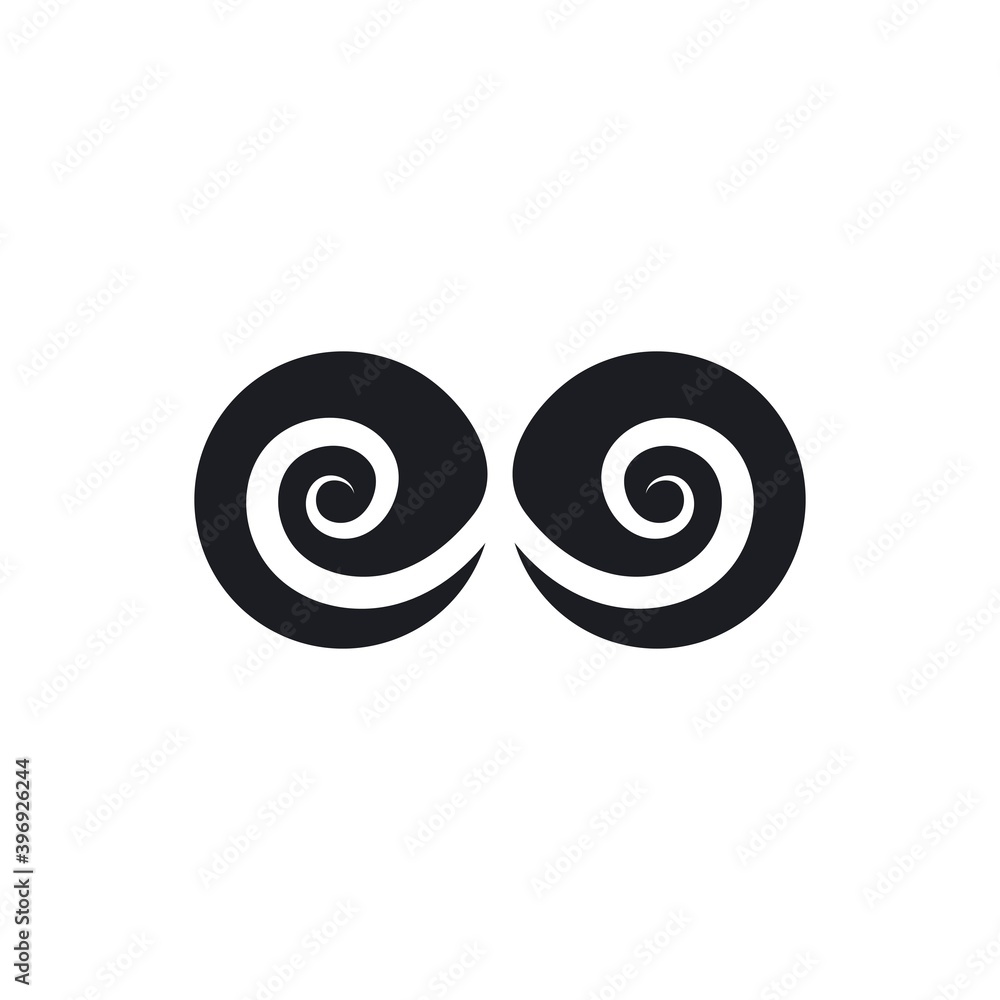vortex wind icon vector design illustration vortex wind icon vector design illustration