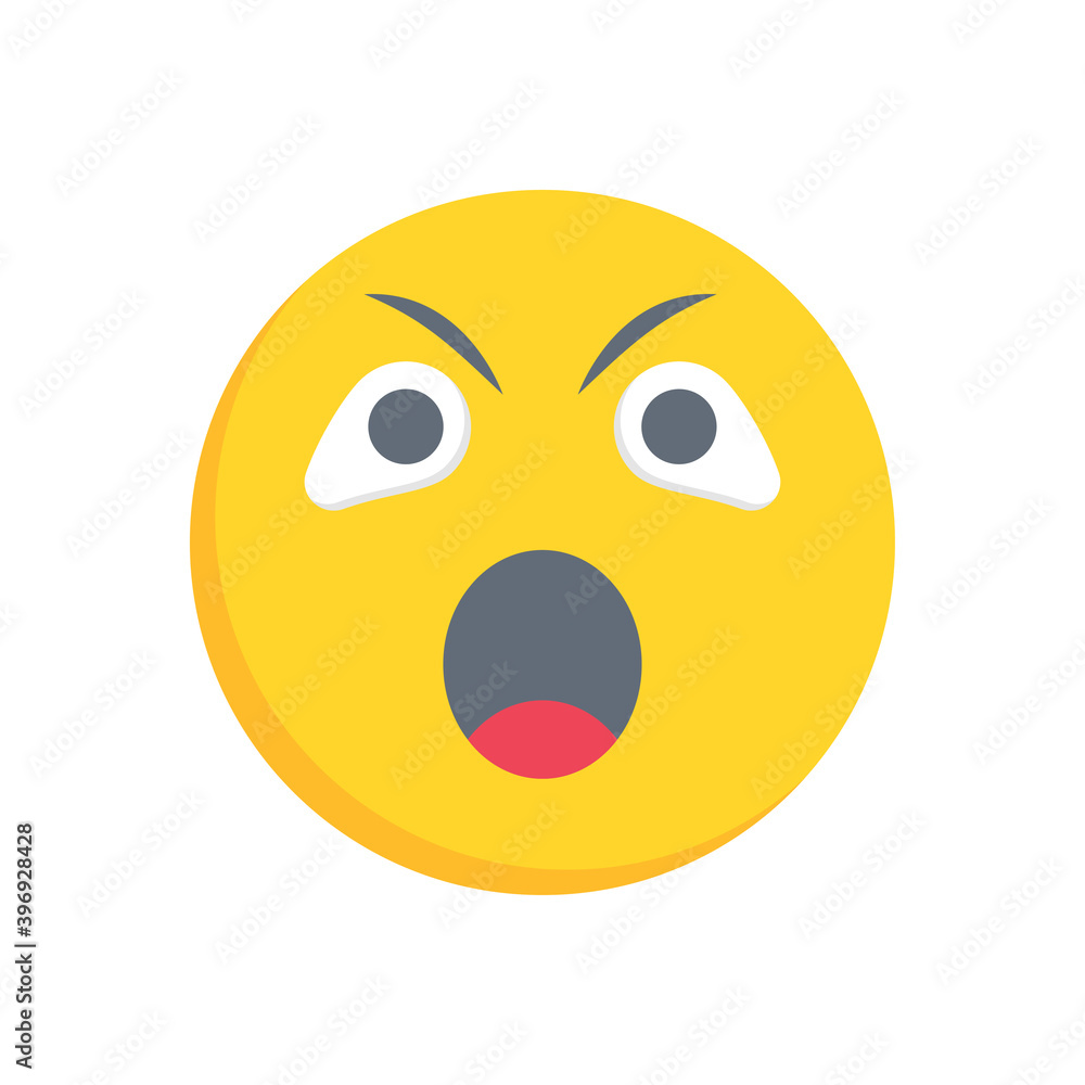 Fototapeta premium frowning