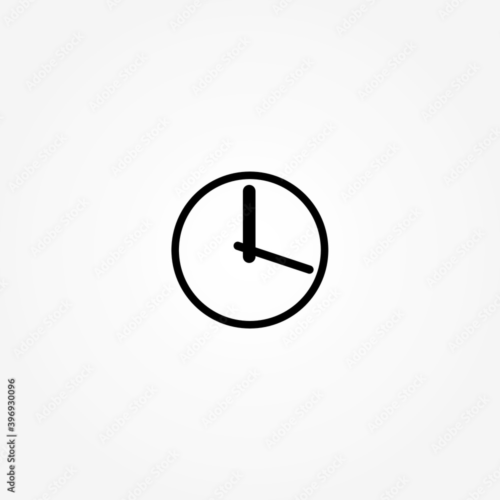 clock line icon clock line icon
