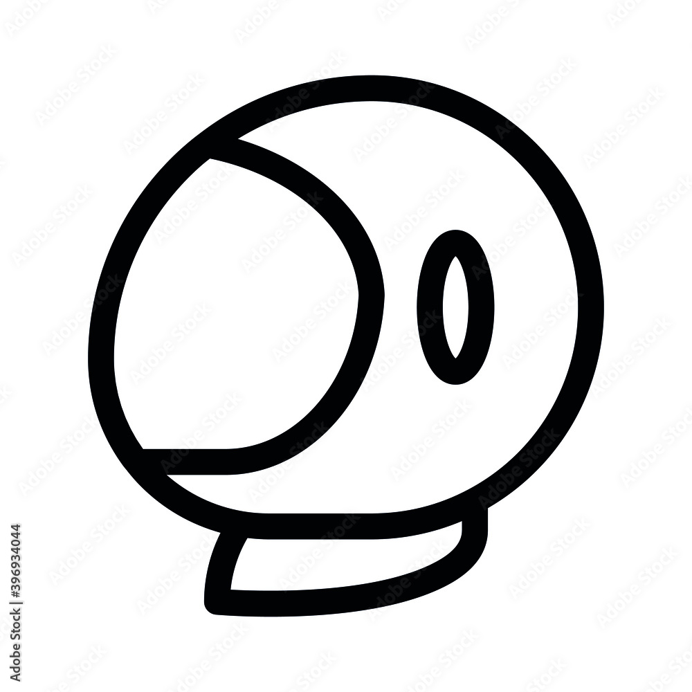 Astronaut or cosmonaut icon on white background Astronaut or cosmonaut icon on white background