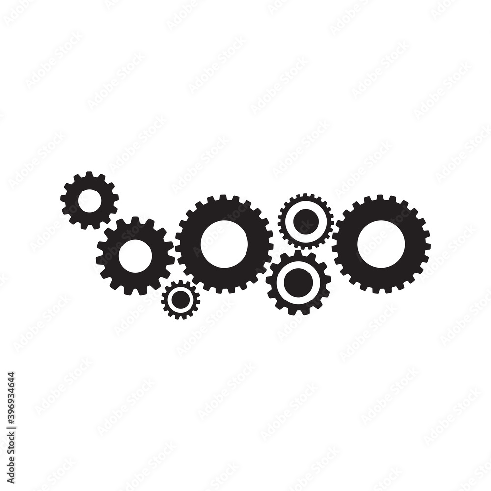 Gear Logo Template vector icon illustration design Gear Logo Template vector icon illustration design