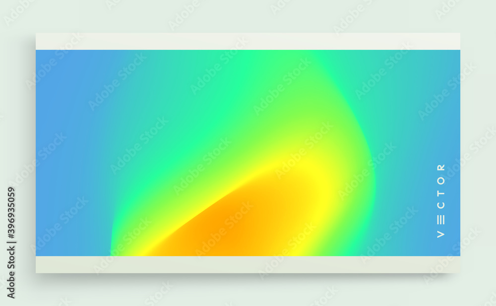 Naklejka premium Abstract background with dynamic effect. Creative design poster with vibrant gradients. Vector Illustration for advertising, marketing, presentation. Mobile screen.