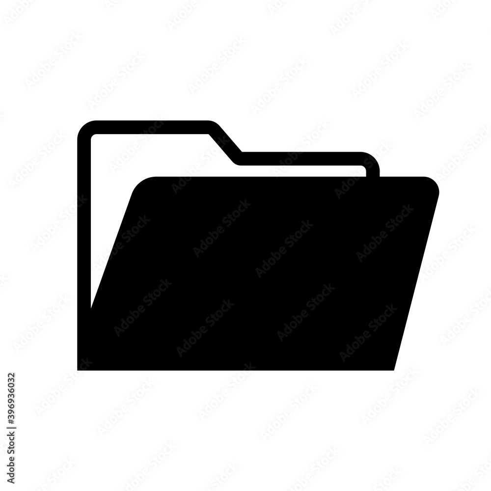 file folder computer icon vector file folder computer icon vector