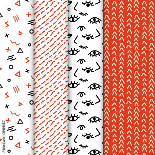 Cute bright seamless patter...