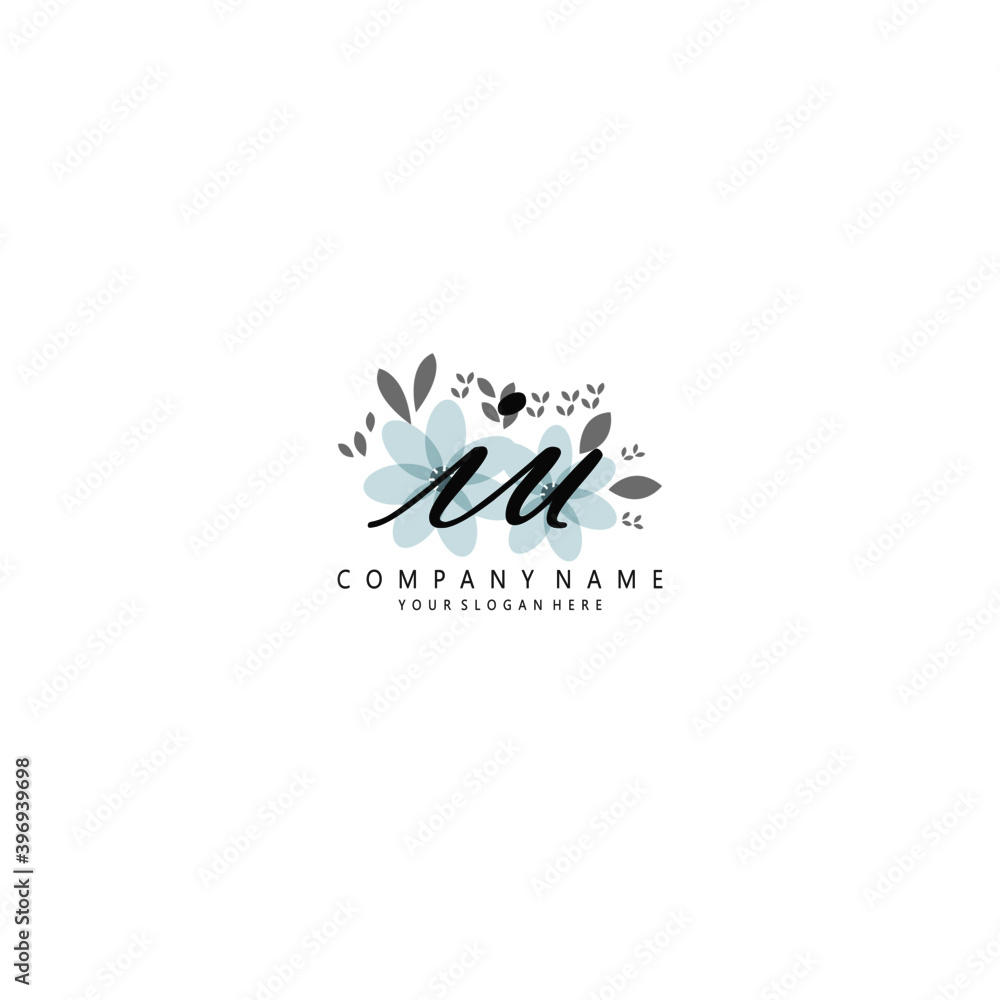 IU Initial handwriting logo template vector
IU Initial handwriting logo template vector