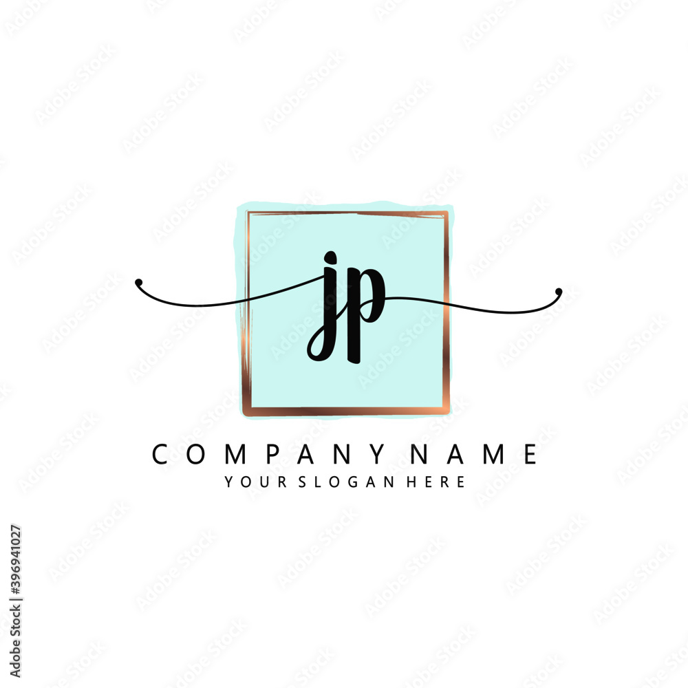 JP Initial handwriting logo template vector
JP Initial handwriting logo template vector