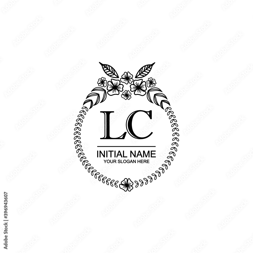 LC Initial handwriting logo template vector
LC Initial handwriting logo template vector