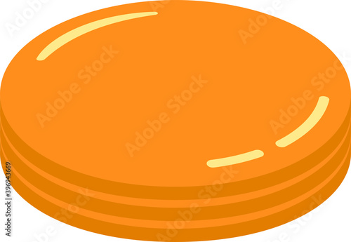 3 stacked coin medals