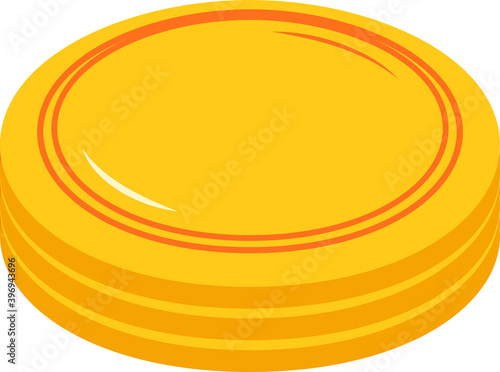 3 stacked coin medals