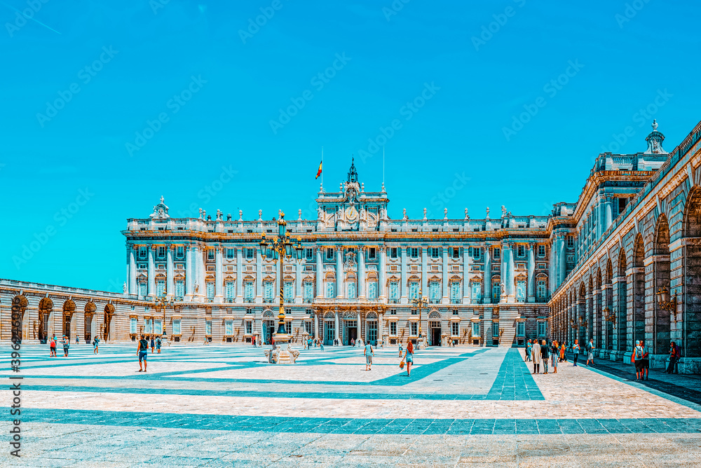 Royal Palace of Madrid ( Palacio Real de Madrid) is the official