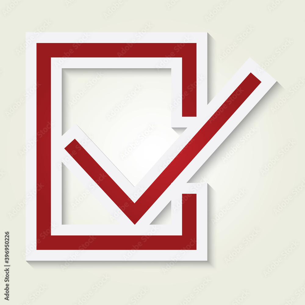 Vector check mark icon – Illustration Vector check mark icon – Illustration