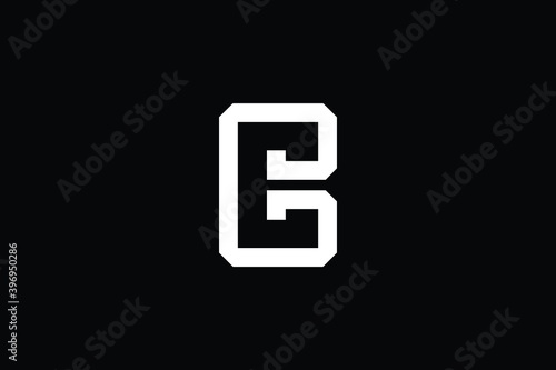 BC logo letter design on luxury background. CB logo monogram initials letter concept. BC icon logo design. CB elegant and Professional letter icon design on black background. B C CB BC