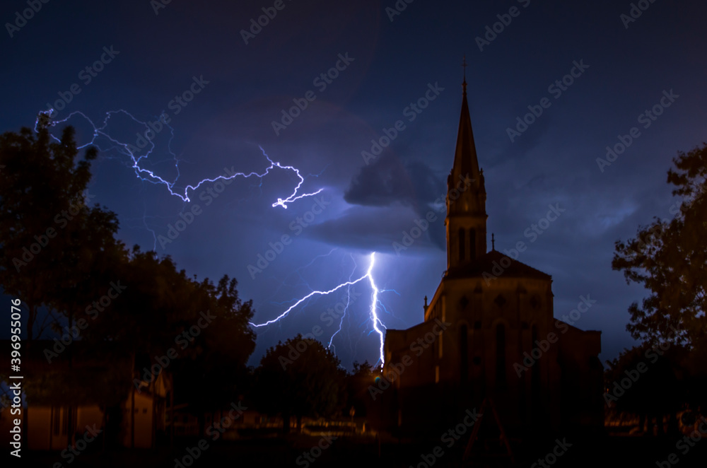 Fototapeta premium Orage