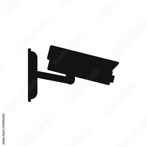 security camera icon on white color background