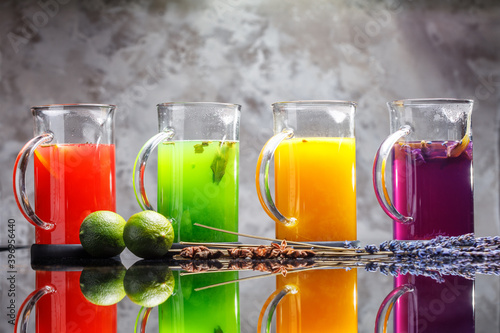 juice in glass