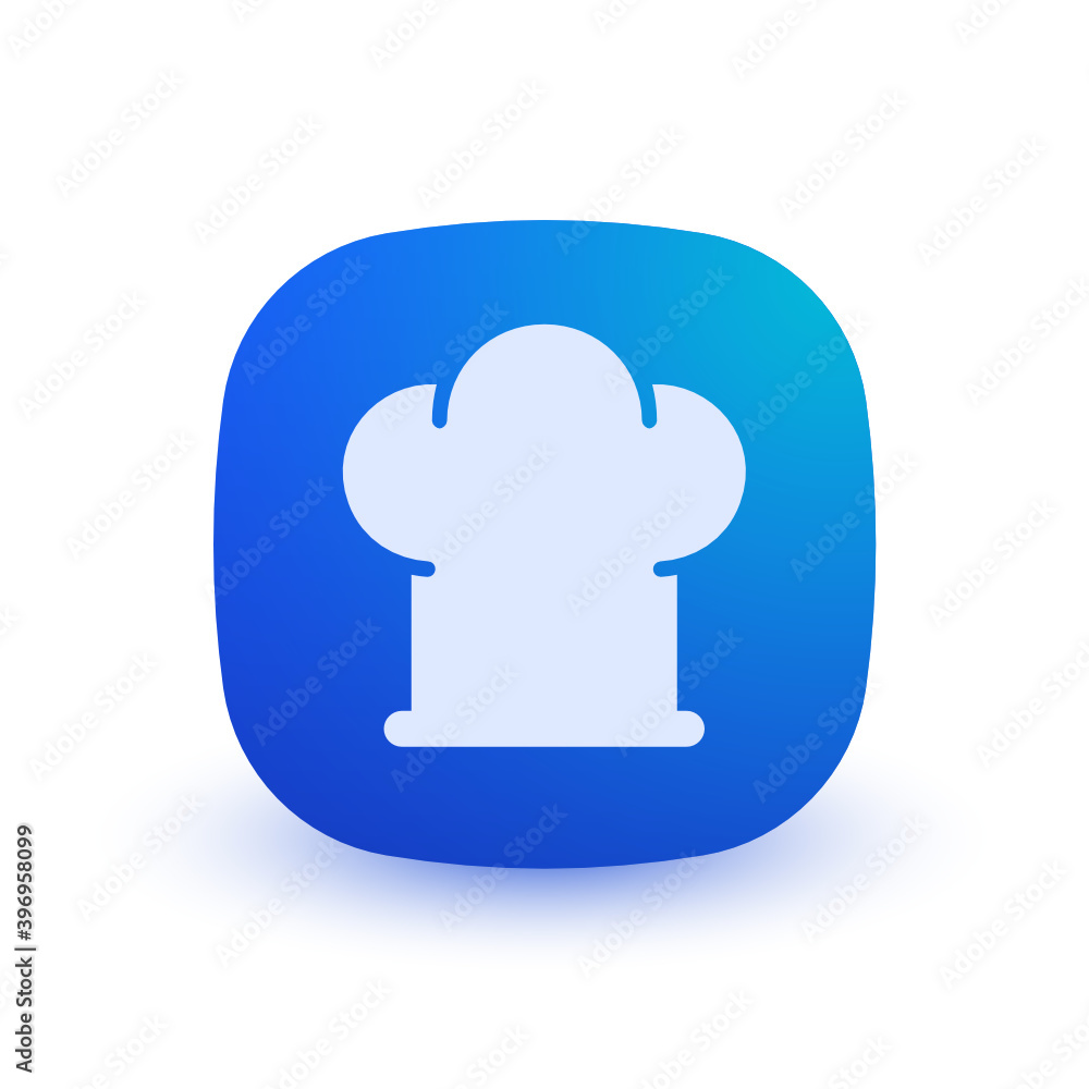 Chef Hat - Button Chef Hat - Button