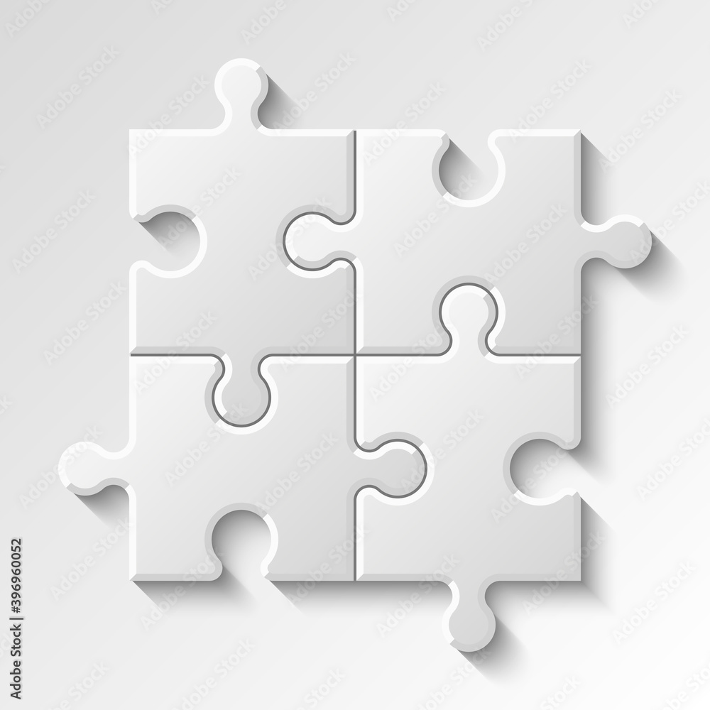 Puzzle piece business presentation. Circle infograph. Step process diagram. Section compare banner. Puzzle piece business presentation. Circle infograph. Step process diagram. Section compare banner.