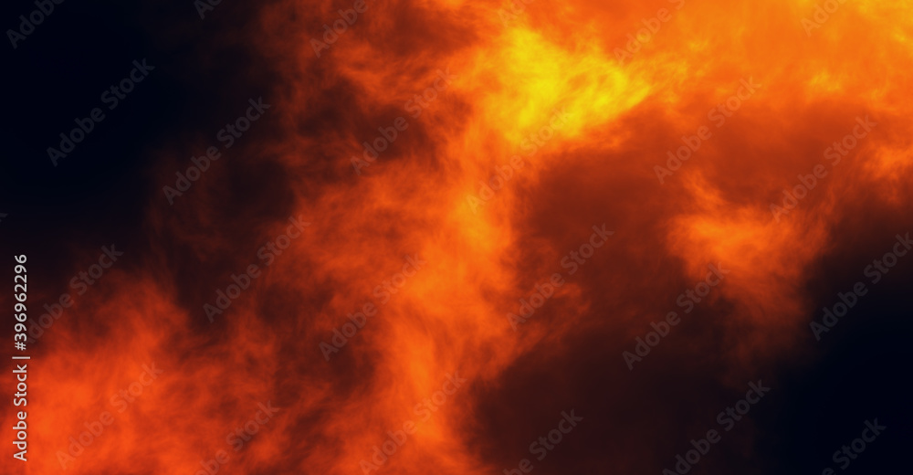 Abstract background space background, nebula. Space fantasy 3D illustration