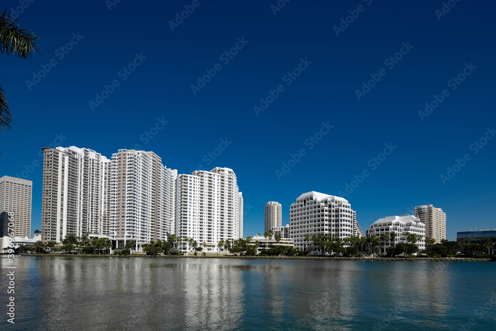 Brickell Key Miami FL a residential island