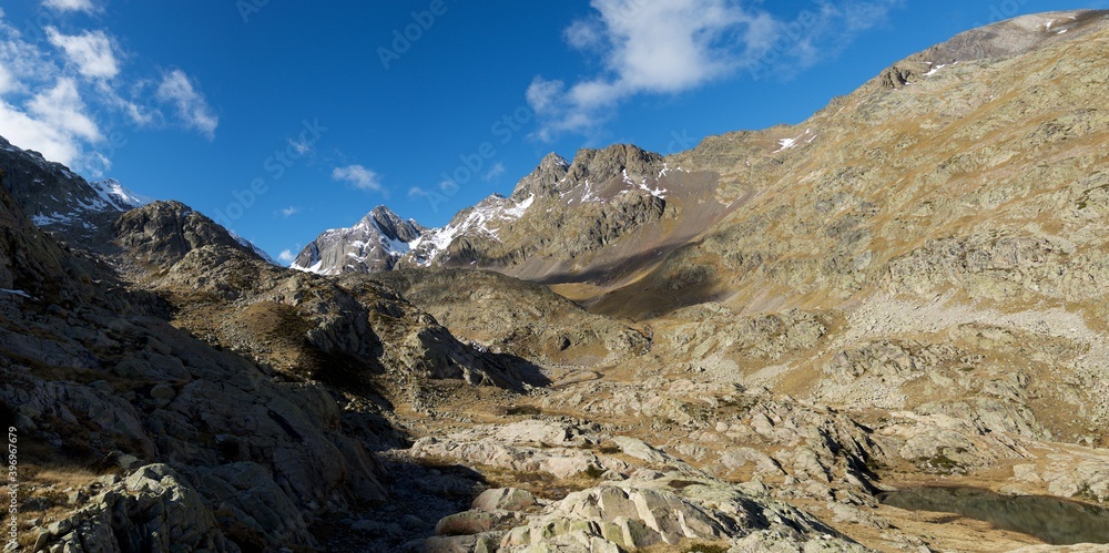 Peaks in the Pyrenees