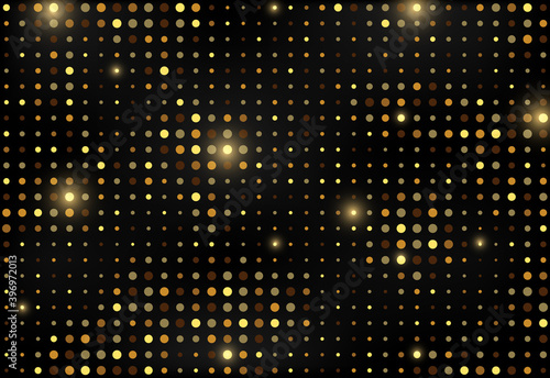 Abstract halftone background with dots.