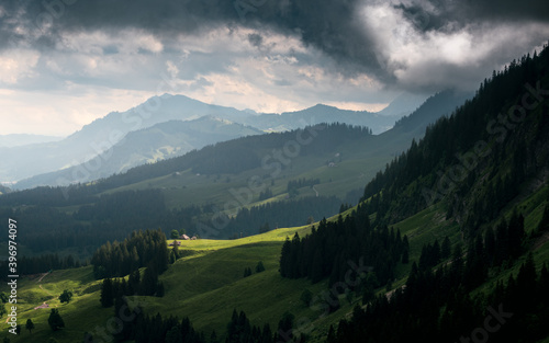 in the remote hills of Emmental at Eriz photo